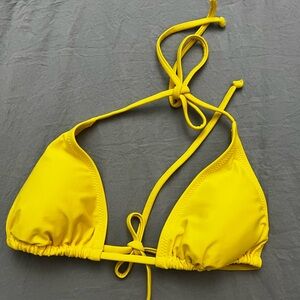 Old Navy Yellow Bikini Top